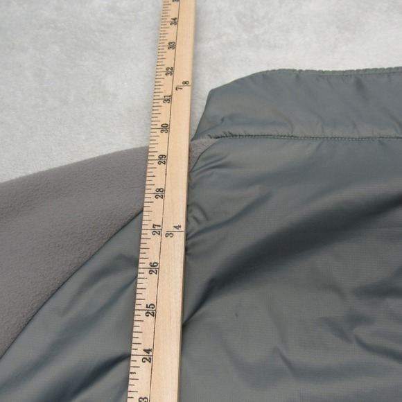 The North Face‎ Jacket Mens XXL Gray Colorblock Pockets Full Zip Fleece Hiking * - Picture 12 of 14